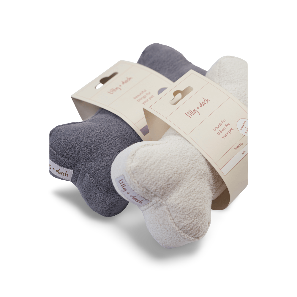 Dog Bone Toy Charcoal