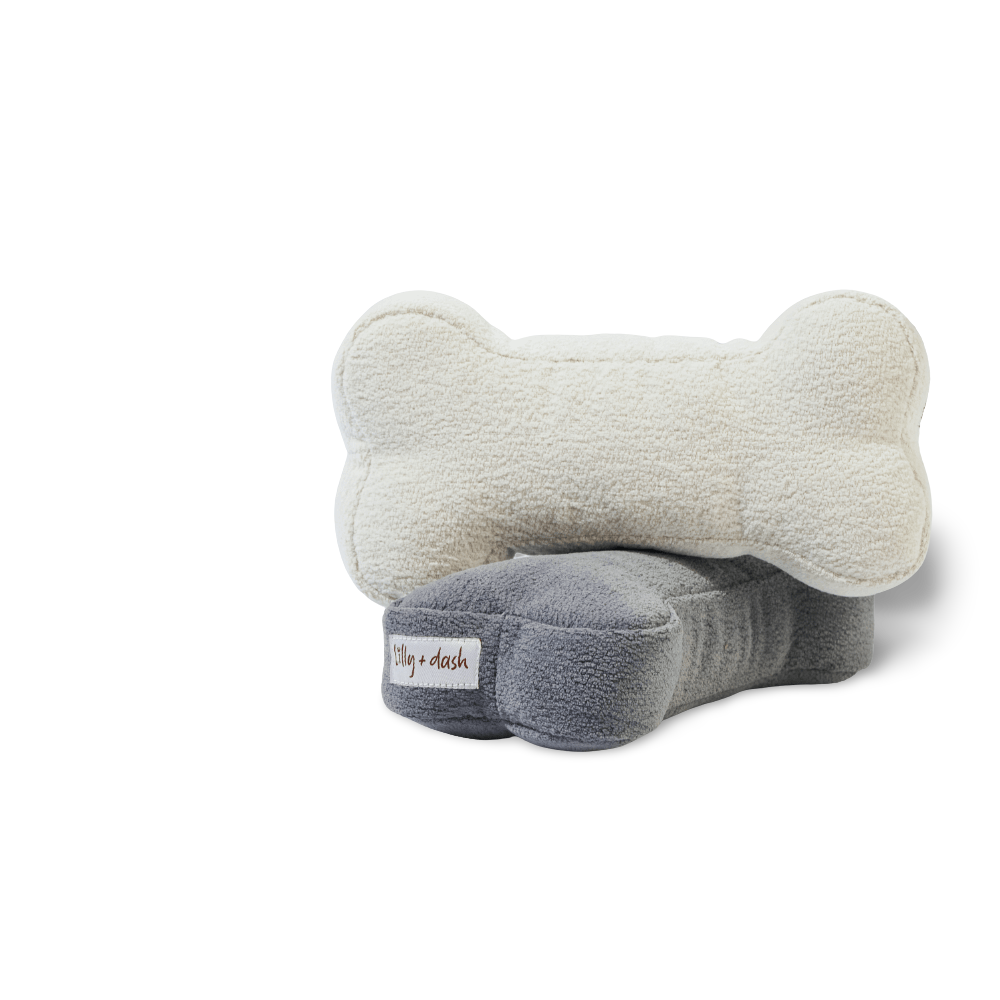 Dog Bone Toy Charcoal