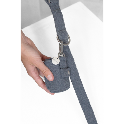 Boucle Dog Lead in Charcoal
