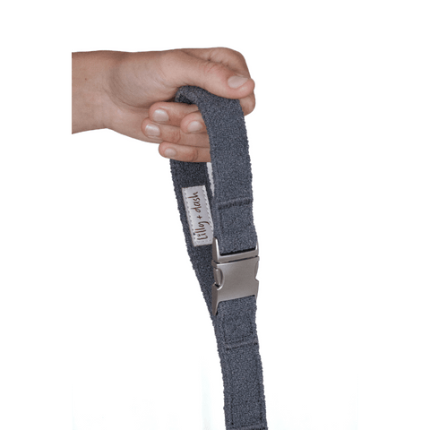 Boucle Dog Lead in Charcoal