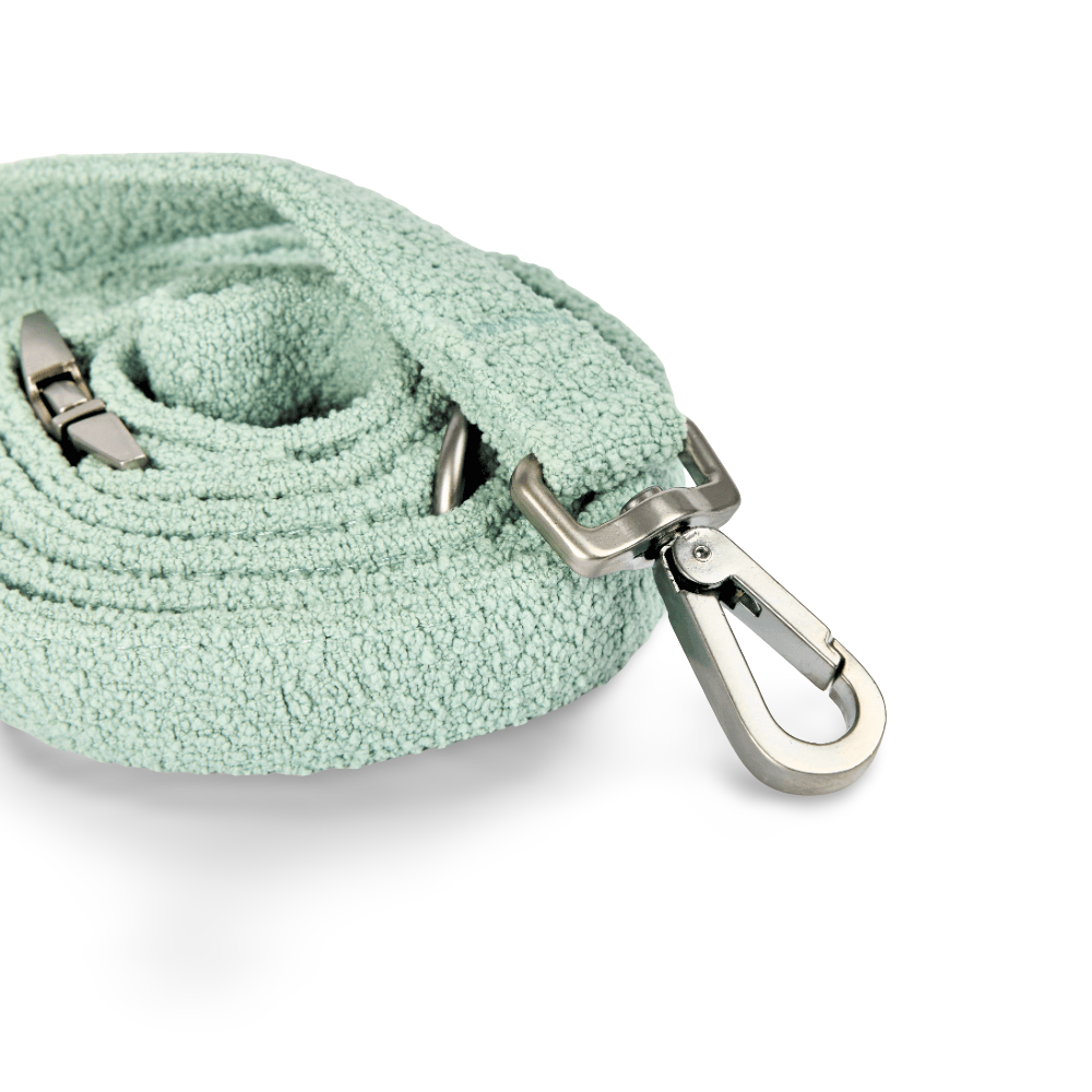 Boucle Dog Lead in Sage