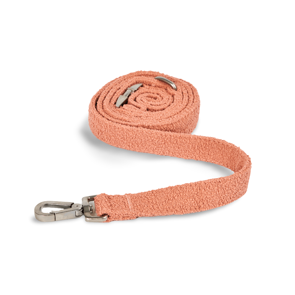 Boucle Dog Lead in Terracotta