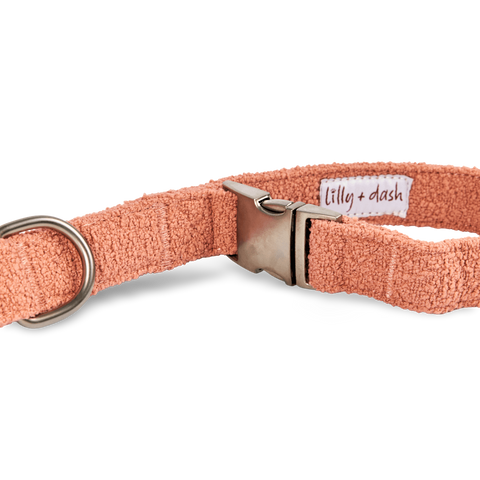 Boucle Dog Lead in Terracotta