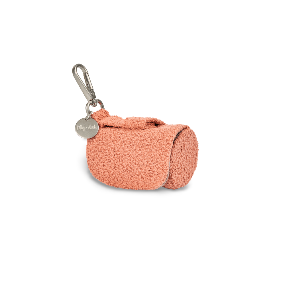 Dog Waste Bag Holder Terracotta