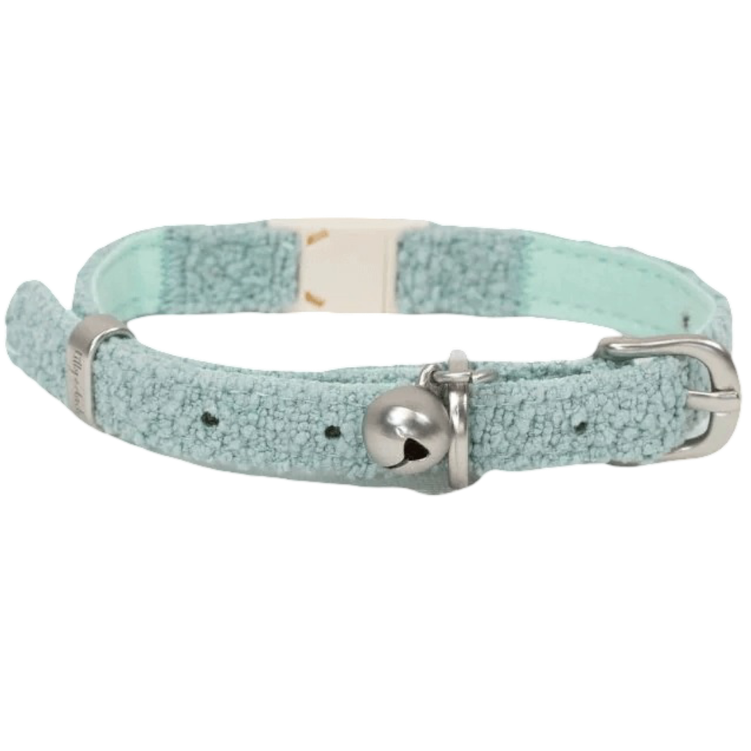 Boucle Sage Cat Collar
