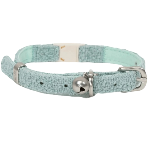 Boucle Sage Cat Collar