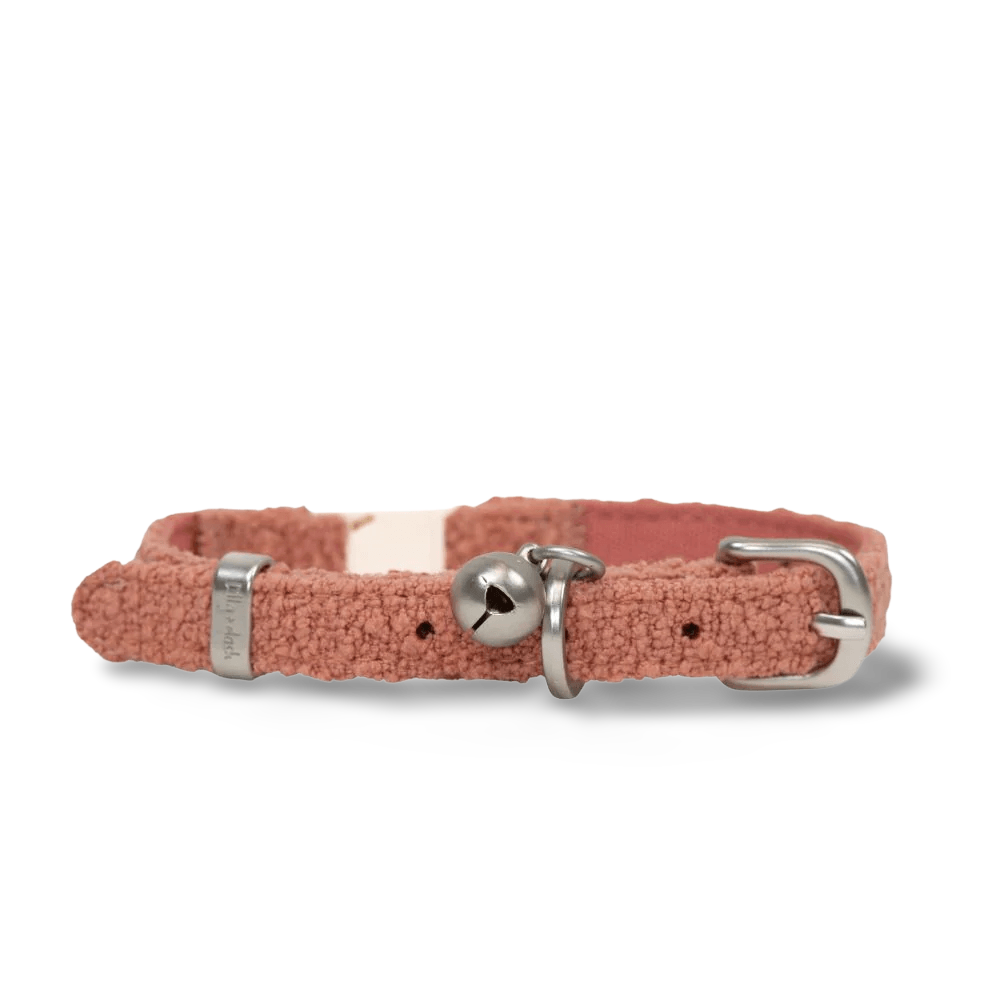 Boucle Terracotta Cat Collar