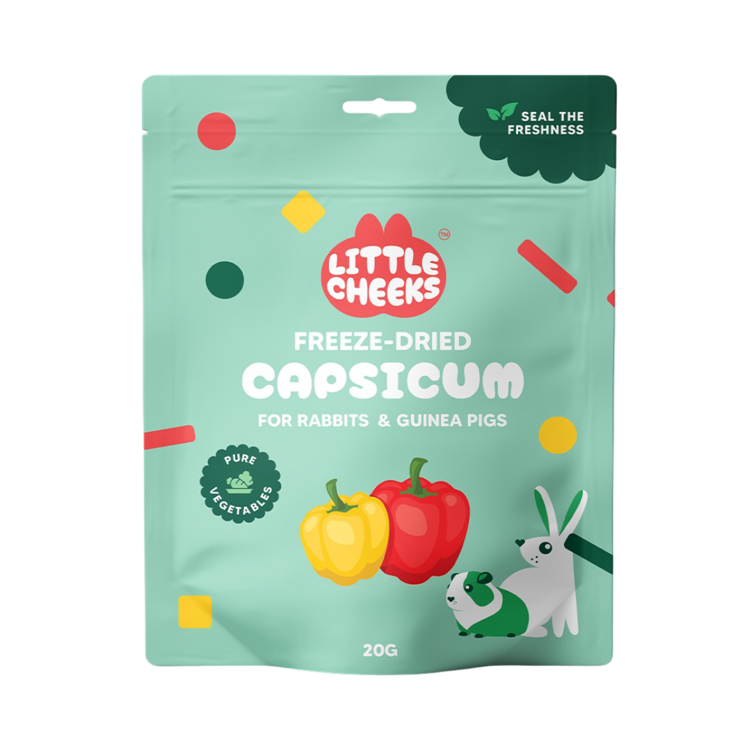 Freeze Dried Capsicum Treats for Small Pets