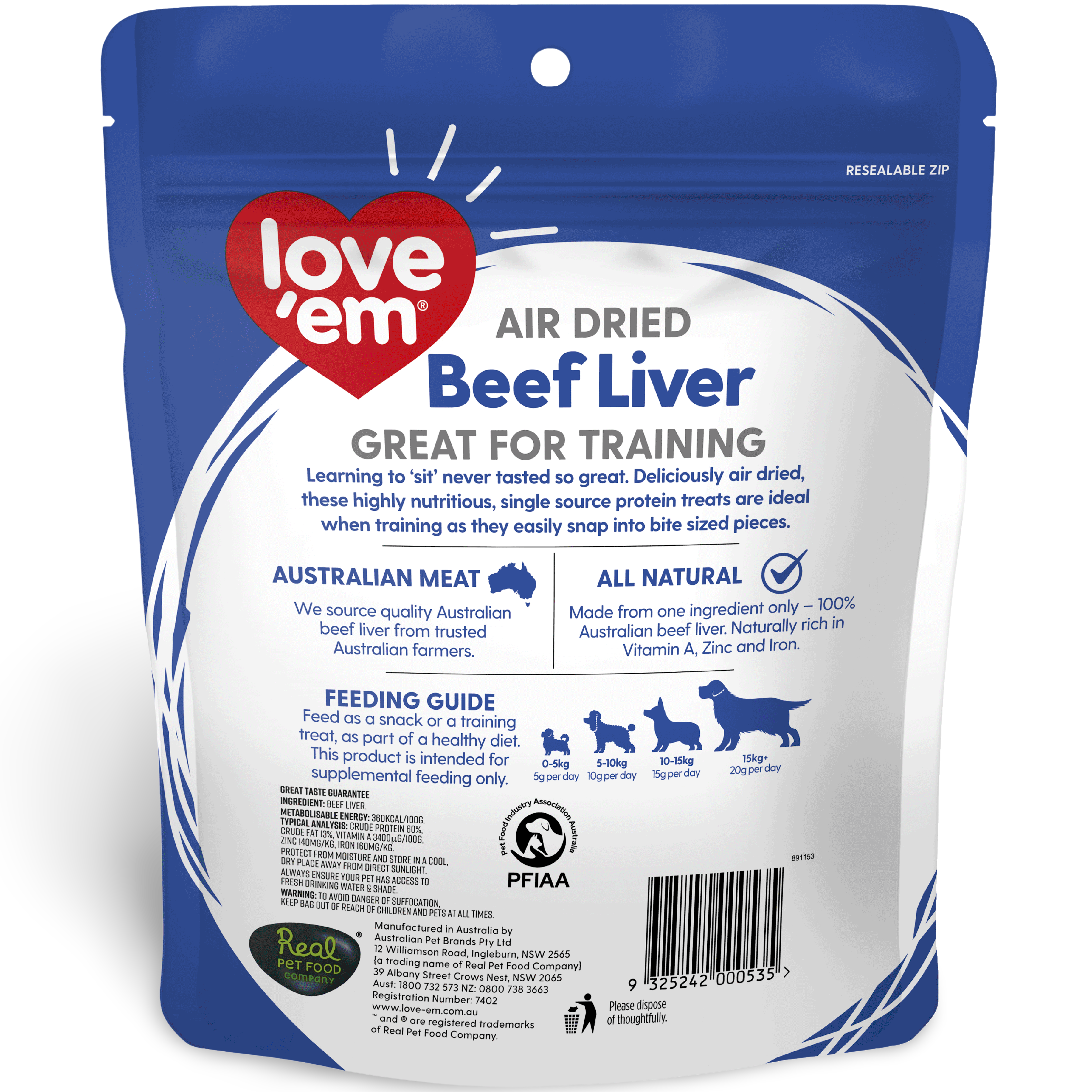 Air Dried Beef Liver