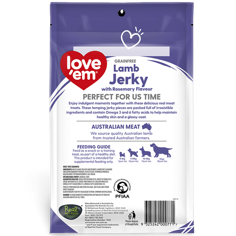 Lamb And Rosemary Jerky