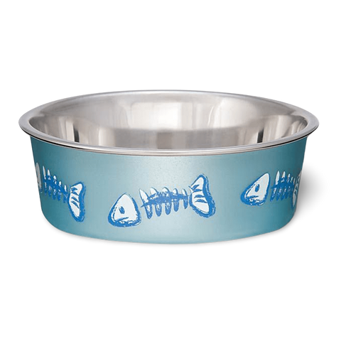 Bella Bowl Fish Blue