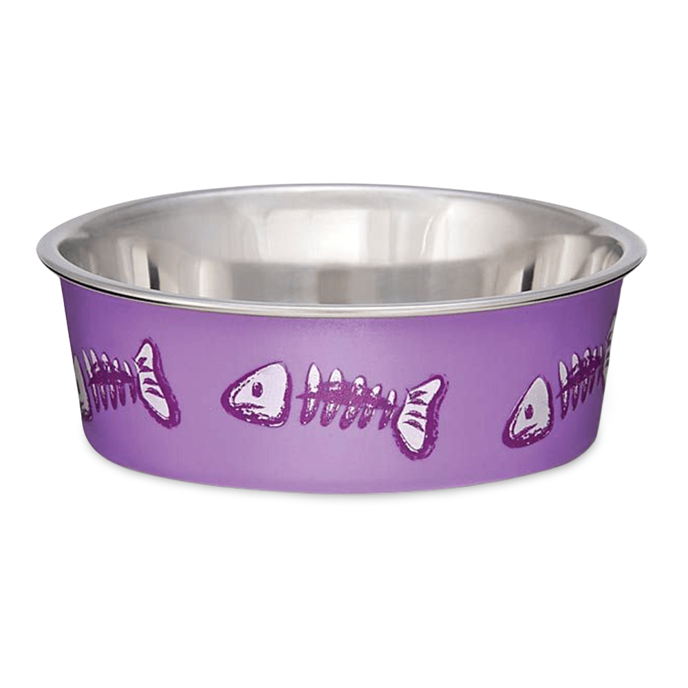 Bella Bowl Purple Fish