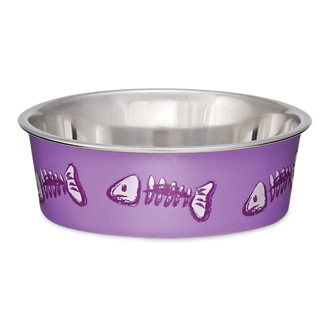 Bella Bowl Purple Fish
