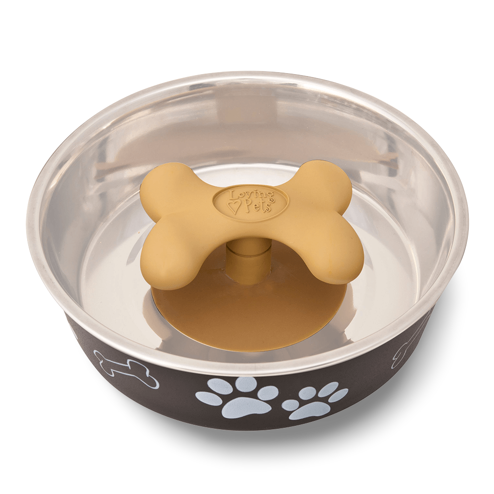 Gobble Stopper Slow Feeder Bowl for Dogs
