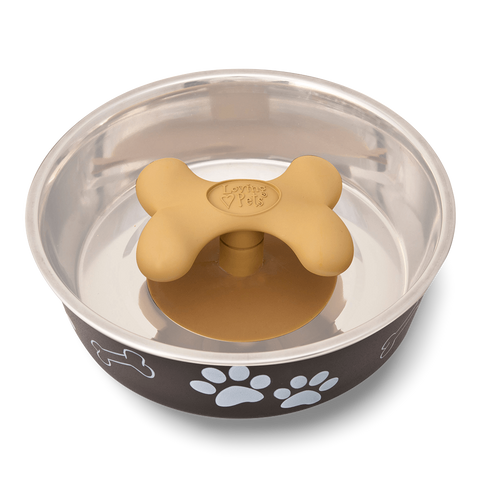 Gobble Stopper Slow Feeder Bowl for Dogs