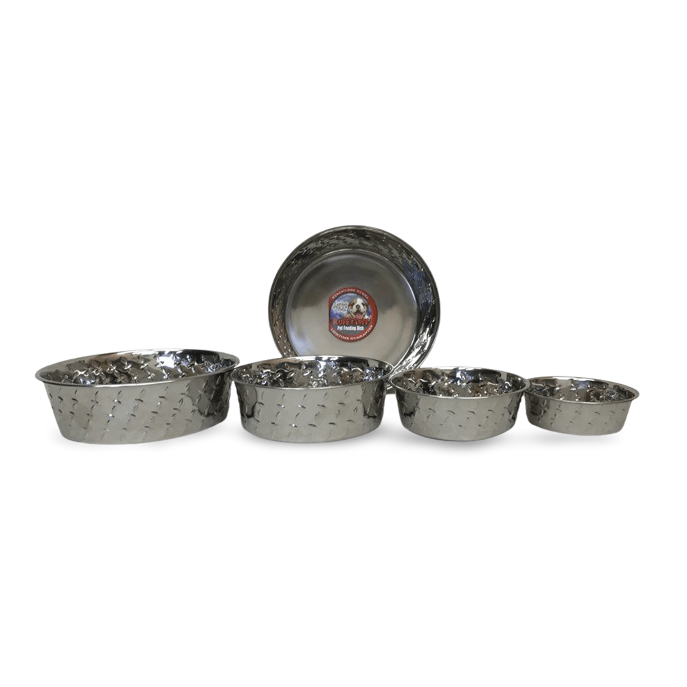 Non Skid Diamond Plate Bowl