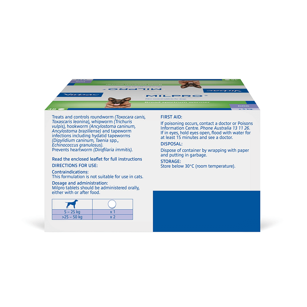 Broad Spectrum Allwormer Tablet For Dogs