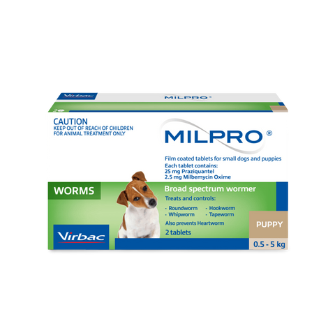 Worm Tablets For Small Dogs & Puppies