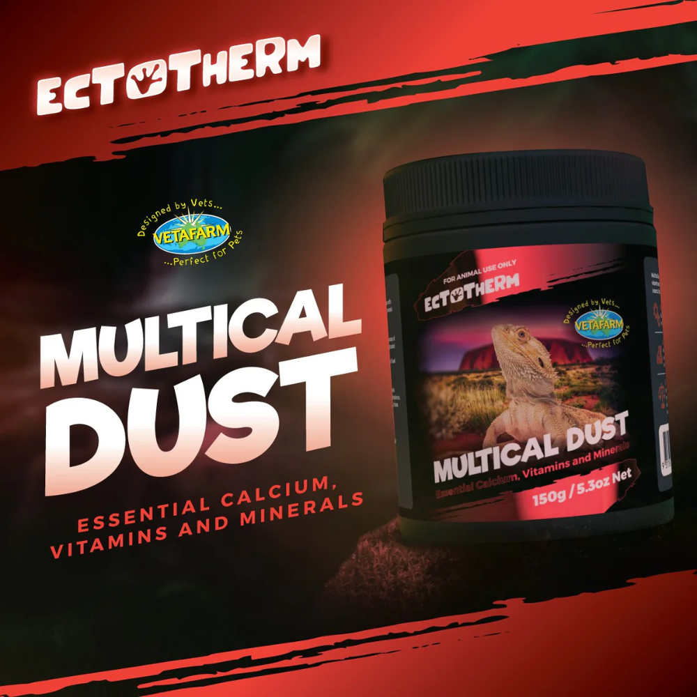 Ectotherm Multical Dust for Reptiles and Amphibians