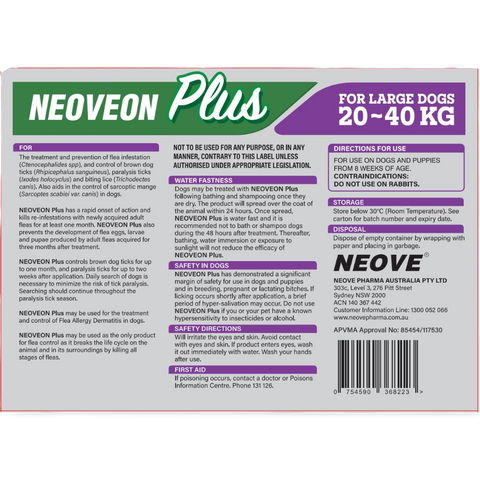 Flea & Tick Spot-On For Large Dogs