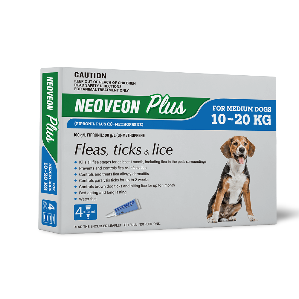 Flea & Tick Spot-On For Medium Dogs