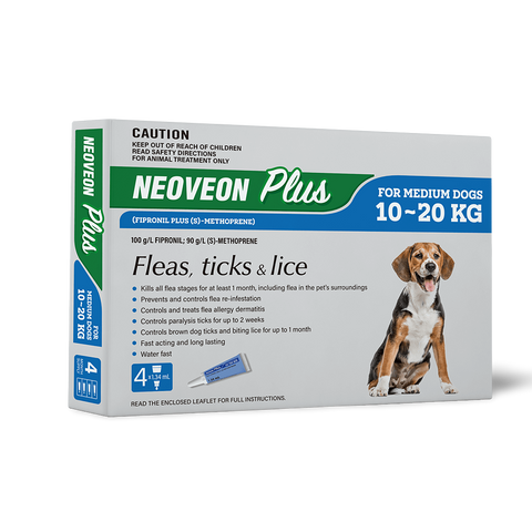 Flea & Tick Spot-On For Medium Dogs