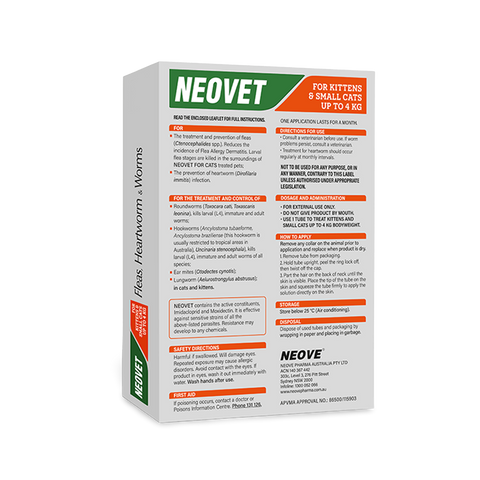 Flea And Worming For Kittens And Small Cats