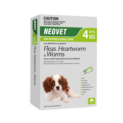 Flea & Worm Spot-On For Puppies & Small Dogs