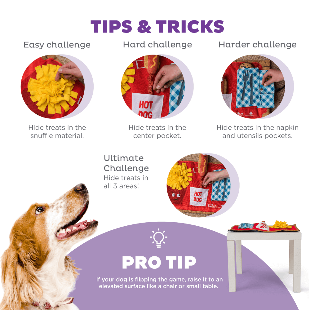 Activity Mat Fast Food Snuffle Mat Dog Toy