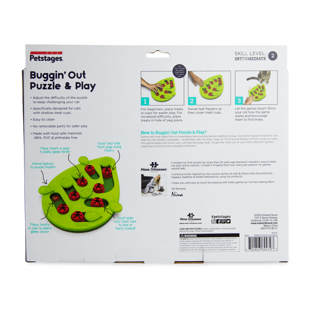 Cat Puzzle And Play Buggin Out