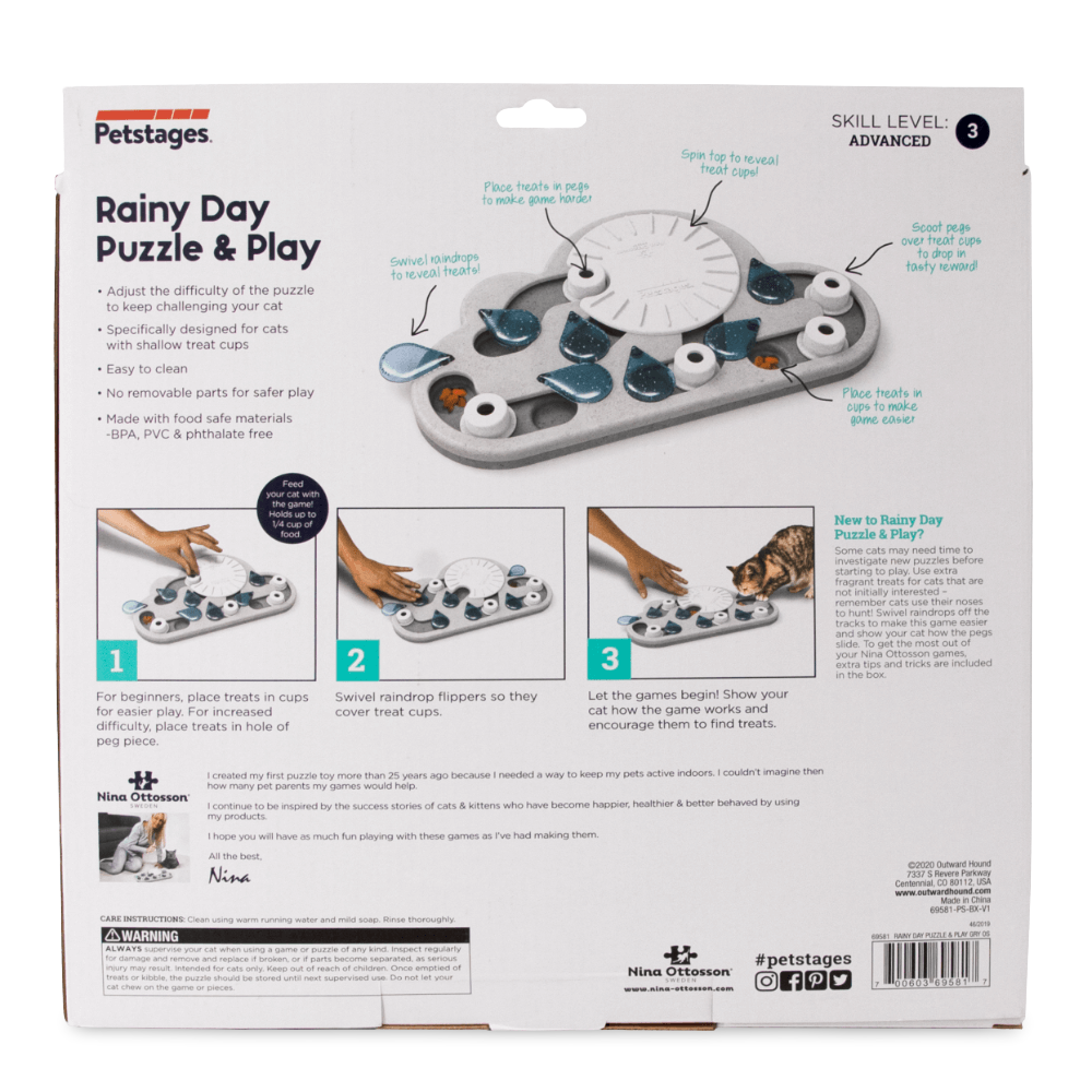 Cat Puzzle And Play Rainy Day