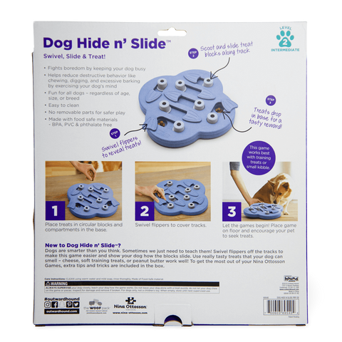 Dog Hide N Slide Puzzle Purple