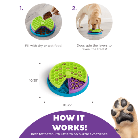 Lickin Layers Puzzle Dog Toy