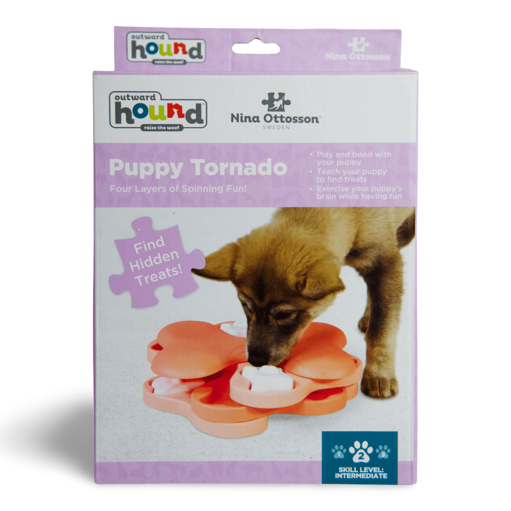 Puppy Tornado Dog Treat Puzzle Toy