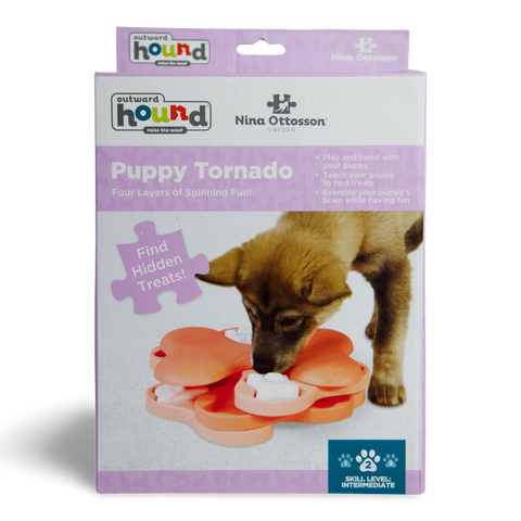 Puppy Tornado Dog Treat Puzzle Toy