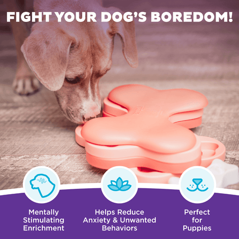 Puppy Tornado Dog Treat Puzzle Toy