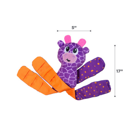 Nina Ottosson Silly Legz Giraffe Puzzle Plush Dog Toy