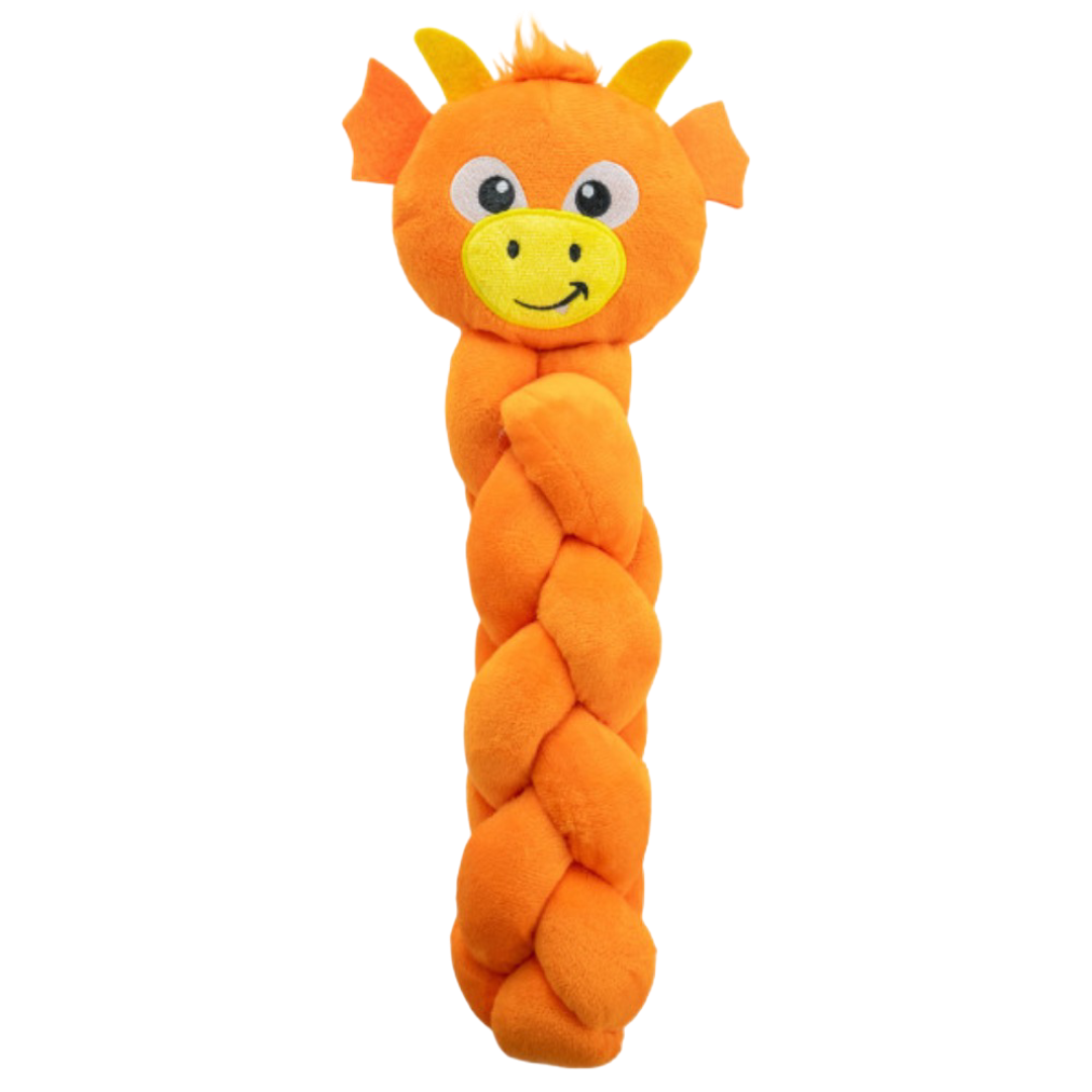 Nina Ottosson Silly Twistiez Dragon Puzzle Plush Dog Toy