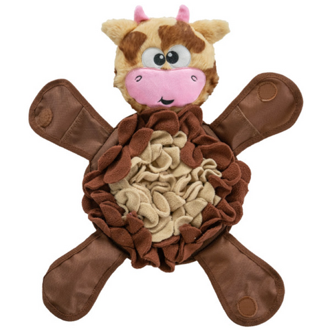 Nina Ottosson Snuffle Palz Cow Snuffle Mat Dog Toy