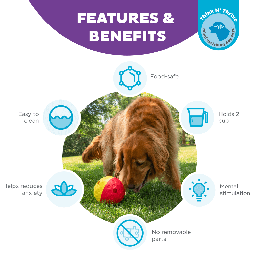 Treat Tumble Dispensing Large Dog Toy