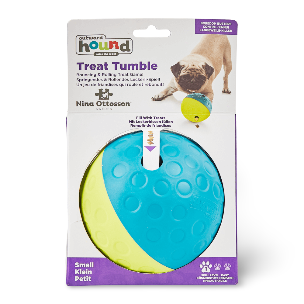 Treat Tumble Dispensing Small Dog Toy