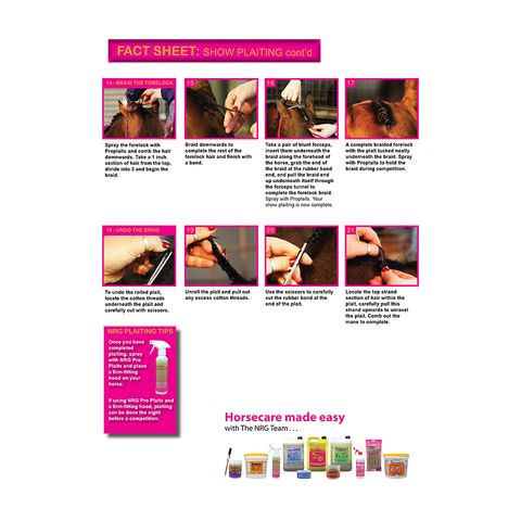 Nrg Proplaits Grooming Spray