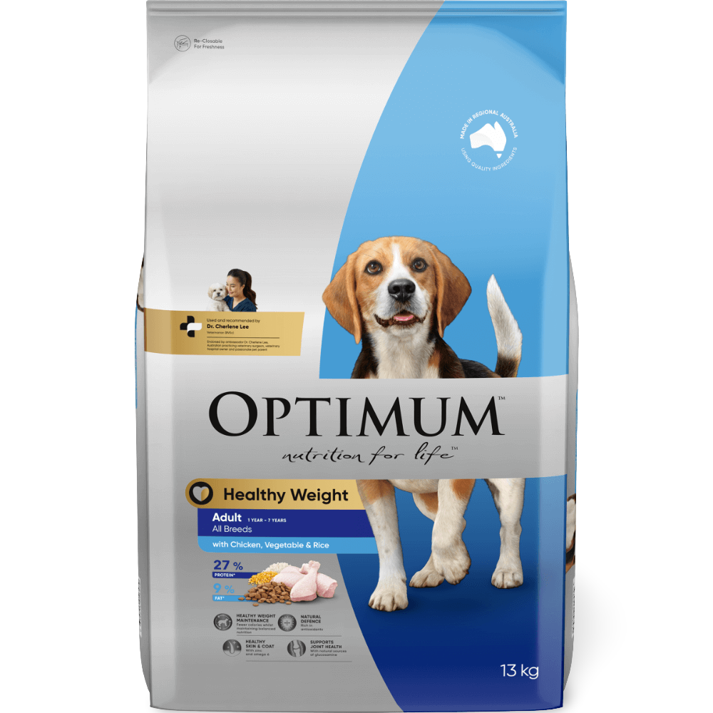 Adult Healthy Weight Dry Dog Food Chicken Vegetables And Rice