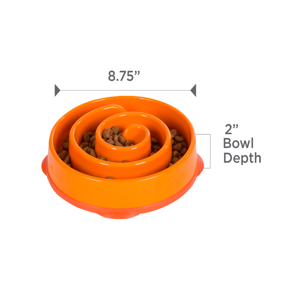Fun Feeder Slo Bowl Orange
