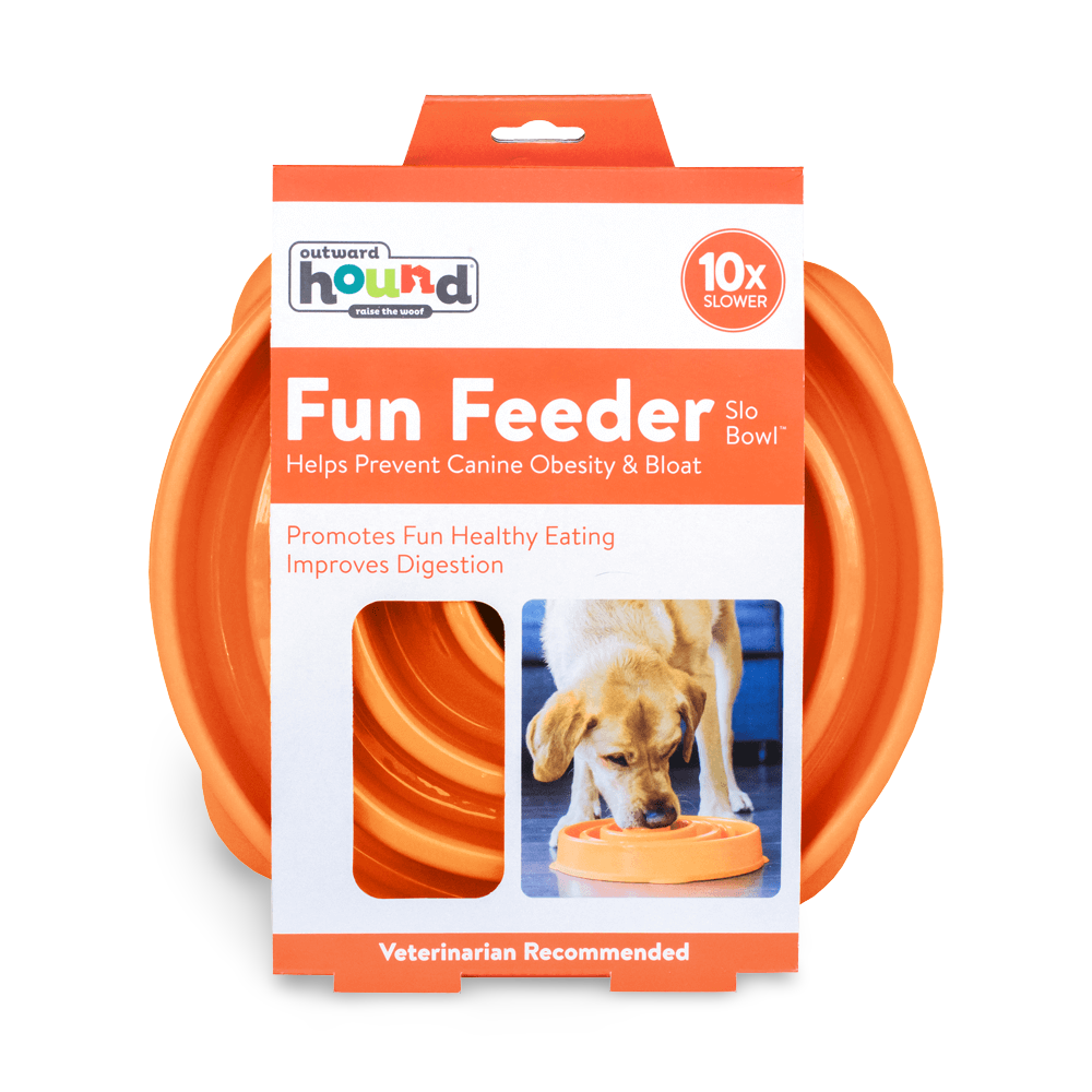Fun Feeder Slo Bowl Orange