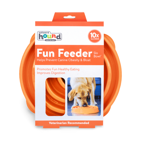 Fun Feeder Slo Bowl Orange