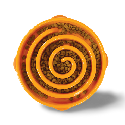 Fun Feeder Slo Bowl Orange