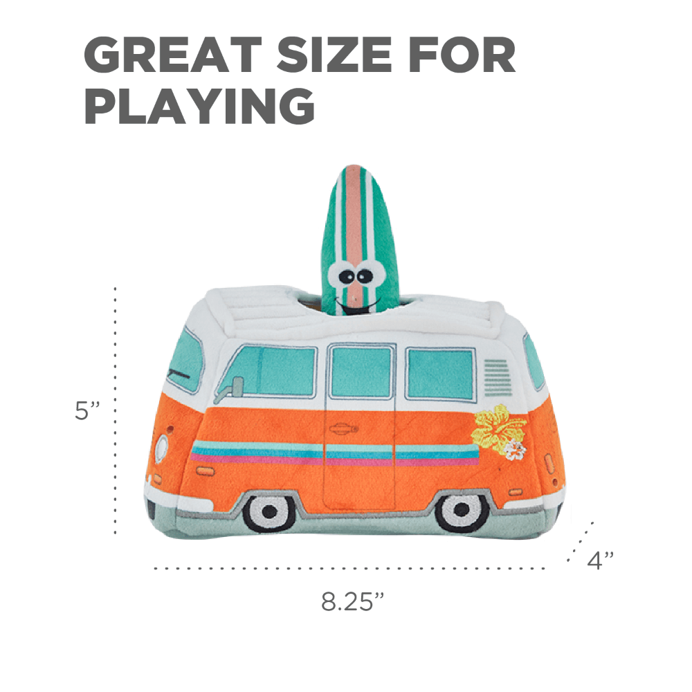 Hide A Surf Van Dog Toy