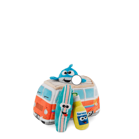Hide A Surf Van Dog Toy
