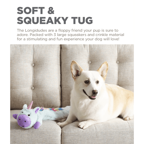 Longidudes Unicorn Dog Toy